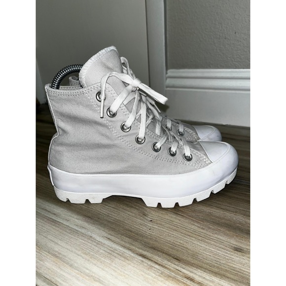 Converse Chuck Taylor All Star Lugged High Canvas Sneakers Women's Size 6 - Picture 4 of 7
